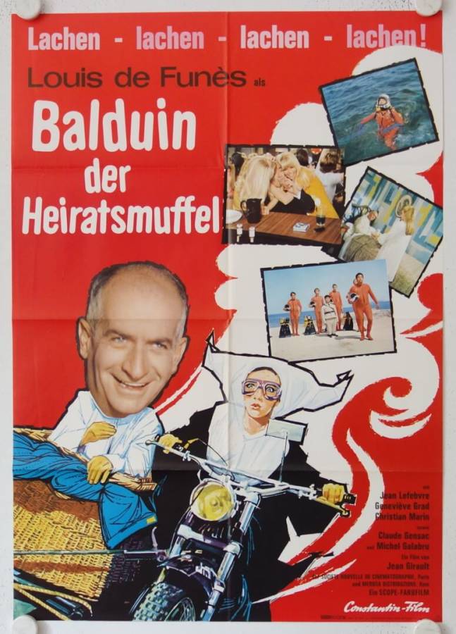 Balduin der Heiratsmuffel originales deutsches Filmplakat